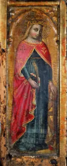 Wheel Prints: Saint Catherine from Alessandria