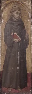 Belt Prints: Saint Francis, by Giovanni di Pietro da Pisa