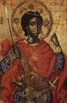 Cloak Prints: Saint George, by Mihal Anagnosti