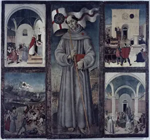 Banner Prints: Saint Giovanni da Capestrano and Stories of His Life