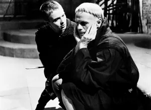 Priest Prints: SAINT JOAN, from left, Jean Seberg, Richard Widmark, 1957