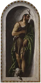 John The Baptist Prints: Saint John the Baptist (San Giovanni Battista)