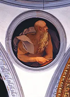 Evangelist Prints: Saint John Evangelist, by Jacopo Carrucci also called Pontormo