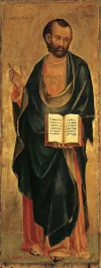 Gospel Prints: Saint Mark, by Lorenzo Veneziano