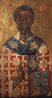 Hair Prints: Saint Nicholas, begin of the 17th Century