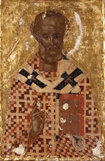 Nicholas Prints: Saint Nicholas, Unknown Artist from East Albania
