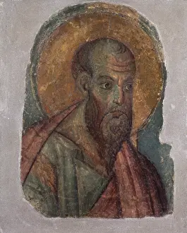 Wrinkles Prints: Saint Paul Face, torn fresco - Vatican City