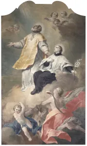 Divine Light Prints: Saint Philip Neri and Saint Luigi Gonzaga
