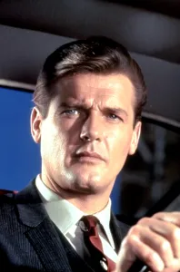 Automobile Prints: THE SAINT, Roger Moore, 1962-1969