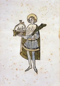 Protection Prints: Saint Trifone, by Unknown Artist
