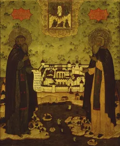 Stand Prints: Saints Sabazio and Zosima, by Unknown Artist