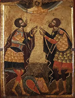 Blessing Prints: The Saints Theodorus of Tyre and Teodorus Stratilates