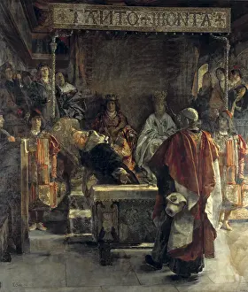 Catholic Monarchs 15 16th Century Prints: SALA Y FRANCES, Emilio (1850-1910)