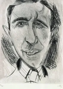 Poem Prints: SALINAS, Pedro (1892-1951). Spanish poet belonging to the Generation of the 27