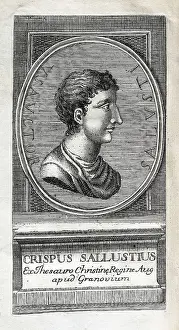 Rome Prints: SALLUST (86-35 BC). Engraving. AISA/Everett Collection**US SALES ONLY**