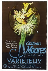 Dancing Prints: SALLY (aka VARIETELIV), Colleen Moores on Swedish poster art, 1925