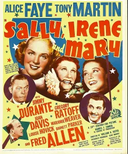 Durante Prints: SALLY, IRENE AND MARY, from bottom left: Jimmy Durante