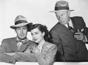 Demarest Prints: SALTY O'ROURKE, from left: alan Ladd, Gail Russell, William Demarest, 1945