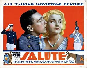 Chandler Prints: SALUTE, from left, George O'Brien