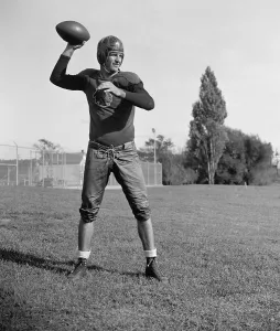 Sammy Prints: Sammy Baugh in his first season with the Washington Redskins