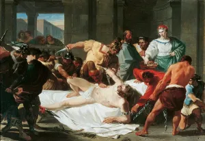 Neo Classical Prints: Samson Betrayed by Delilah, by Felice Giani