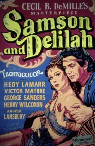 Sword And Sandal Prints: SAMSON AND DELILAH, Hedy Lamarr, Victor Mature, 1949