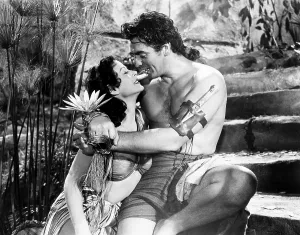 Films By Cecil B Demille Prints: SAMSON AND DELILAH, from left, Hedy Lamarr, Victor Mature, 1949