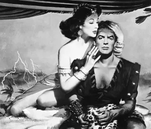 Films By Cecil B Demille Prints: SAMSON AND DELILAH, from left, Hedy Lamarr, Victor Mature, 1949