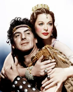 September Prints: SAMSON AND DELILAH, from left: Victor Mature, Hedy Lamarr, 1949