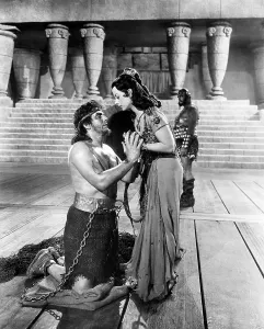 Films By Cecil B Demille Prints: SAMSON AND DELILAH, from left, Victor Mature, Hedy Lamarr, 1949