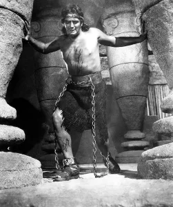 Pillar Prints: SAMSON AND DELILAH, Victor Mature as Samson, 1949