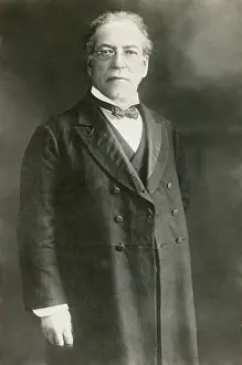 Founder Prints: Samuel Gompers, American labor union leader who founded the American Federation of Labor in 1886