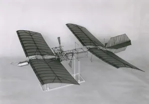 Aeronautics Prints: Samuel Pierpont Langley 1834-1906 first flew unpiloted models of his AERODROME in 1896