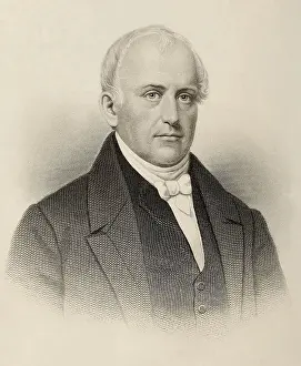 Industrial Revolution Prints: Samuel Slater, memorized the machines that manufactured cotton in the 1780s