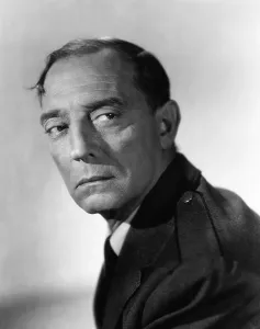 Looking Over Shoulder Prints: SAN DIEGO, I LOVE YOU, Buster Keaton, 1944
