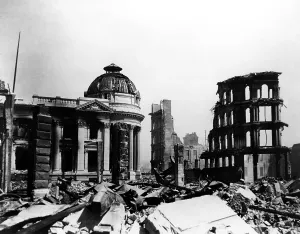 Devastation Prints: San Francisco, Aftermath of Earthquake and fire