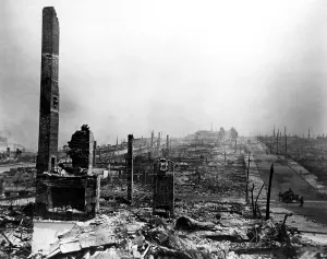 Devastation Prints: San Francisco, Aftermath of Earthquake and fire