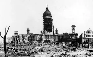 Devastation Prints: San Francisco, Aftermath of Earthquake and fire