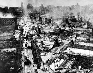 Devastation Prints: San Francisco, Aftermath of Earthquake and fire
