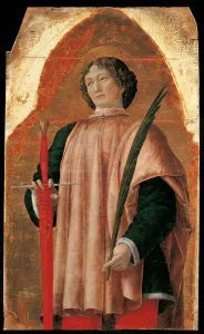 Martyr Prints: San Luca Altarpiece, by Andrea Mantegna
