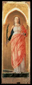Martyr Prints: San Luca Altarpiece, by Andrea Mantegna