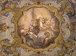 Blessing Prints: San Marco in Glory, by Carlo Innocenzo known as Carlone or Carloni
