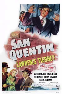Prison Bars Prints: SAN QUENTIN, top: Lawrence Tierney