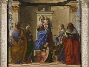 Togetherness Prints: San Zaccaria Altarpiece (Madonna Enthroned with Child)
