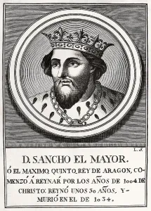 Nafarroako Foru Erkidegoa Prints: Sancho III Garces (992-1034). Engraving. AISA/Everett Collection**US SALES ONLY**