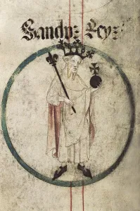 Sancho Ramirez (1043-1094). King of Aragon (1063-1094) and King of Navarre (1076-1094) as Sancho V. Detail of Ramiro I Ramrez King of Aragon and Navarre with the name of Sancho V