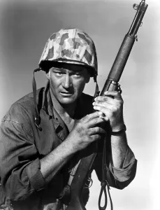 Marine Prints: SANDS OF IWO JIMA, John Wayne, 1949