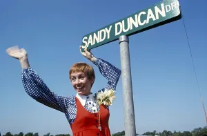 1970s Portraits Prints: THE SANDY DUNCAN SHOW, Sandy Duncan visits Taylorville