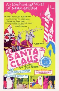 Santa Claus Prints: SANTA CLAUS, US poster, 1959