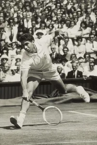 Tennis Prints: SANTANA, Manuel (1938). Spanish tennis player